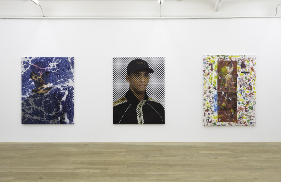 Exhibition view, Tobias Kaspar, Personal Shopper, Galerie Peter Kilchmann, 2022.