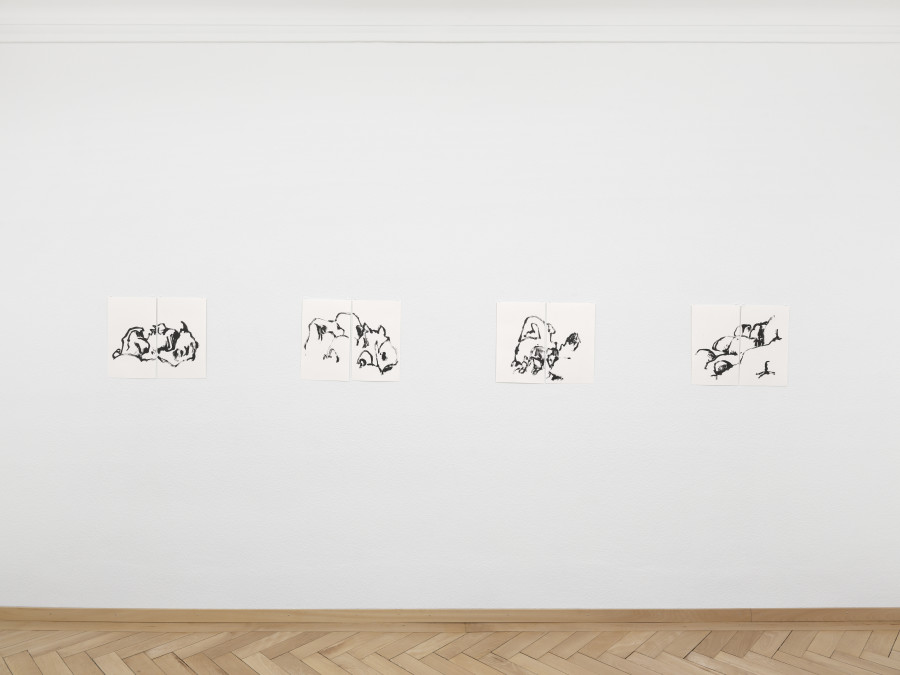 Michael Günzburger: Hidden Valley, Exhibition view, 2023, BELETAGE Art Space, Photo: Annik Wetter.