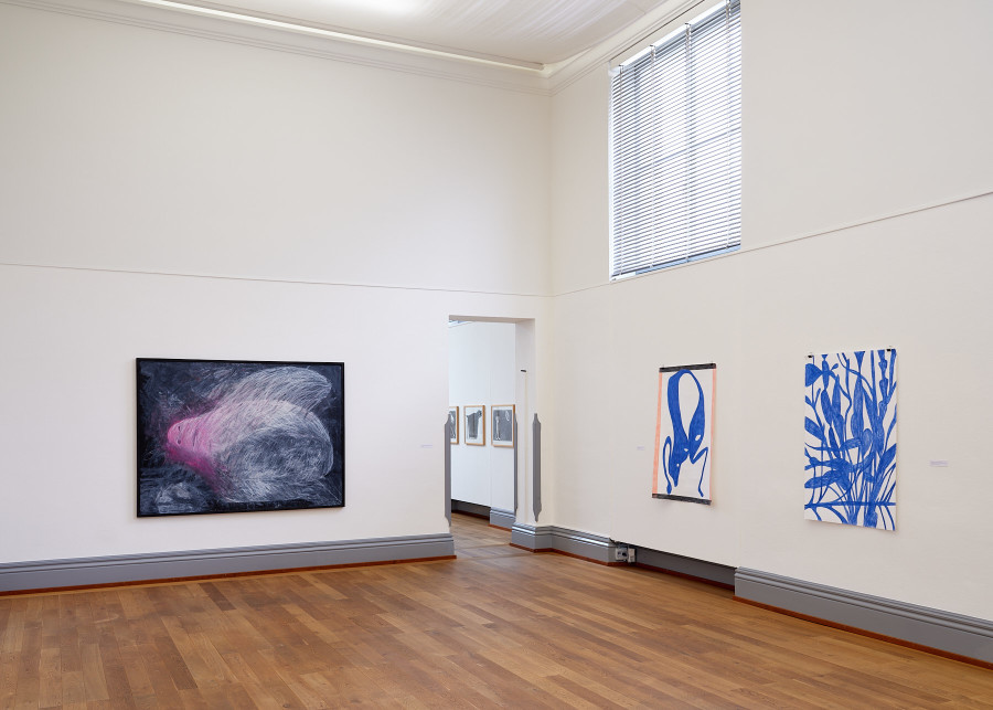 Installation view, Hommage an Otto Lehmann, Kunstmuseum Solothurn, 2022.