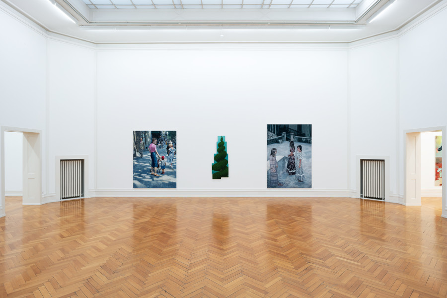 Exhibition view, Lose Enden, Kunsthalle Bern, 2021 Photo: Stefan Burger
