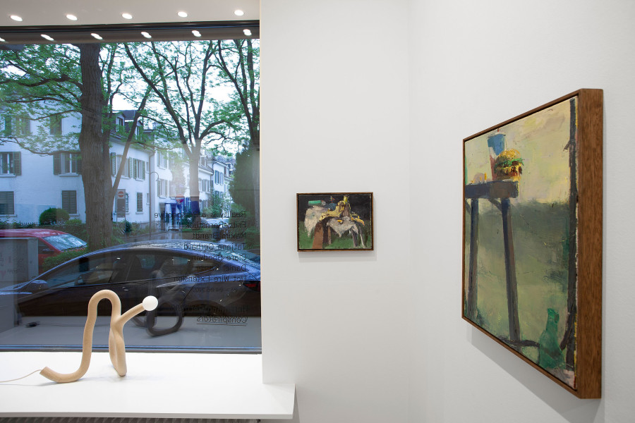 Exhibition view, Reality is a Perspective, Fabio Hendry, Fritz Bornstück, Herrmann Germann Conspirators, 2022