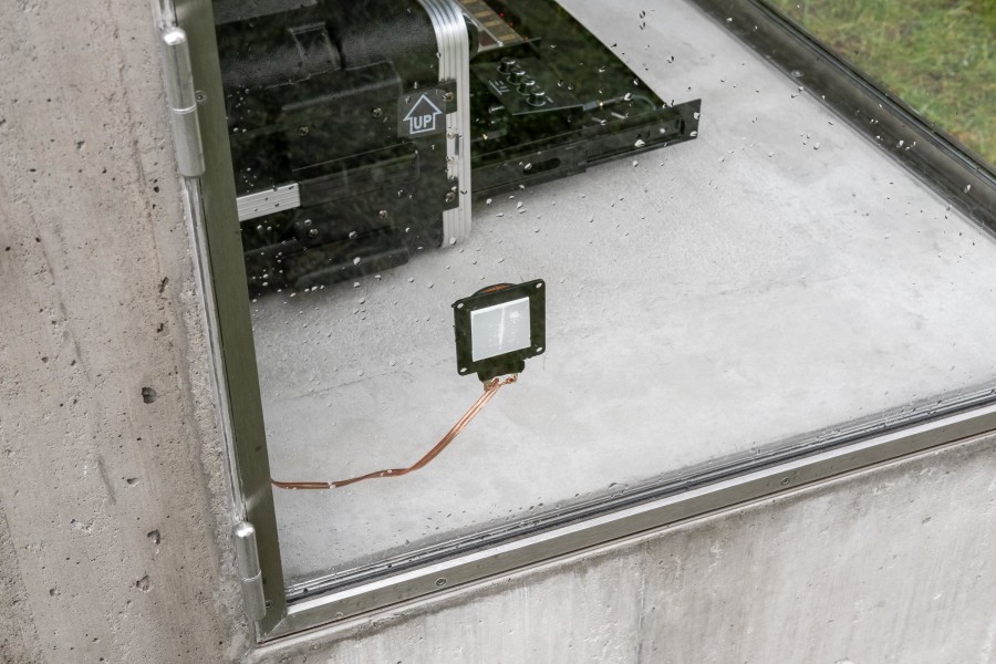 Thomas Julier, Dawn Chorus Protocol, Lemme, Sion, Switzerland, Curator: Josiane Imhasly, Photo credit: Romain Iannone