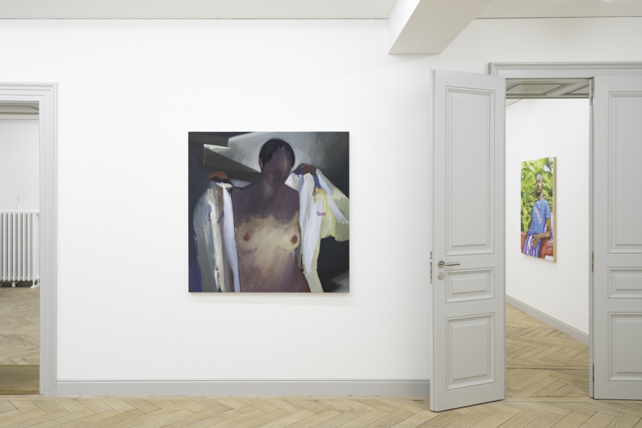 Installation view, Everything I do has an underlying political question - Kenrick McFarlane, Gerald Lovell, Simon Martin, Galerie Peter Kilchmann (Rämistrasse), Zurich, April 8 - May 28, 2022. Courtesy of the artist and Galerie Peter Kilchmann, Zurich. Copyright: Sebastian Schaub