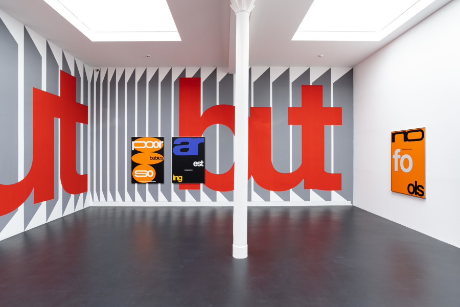 Nora Turato, Poor babies so scared of themselves and others, 2020 Exhibition view, Galerie Gregor Staiger, Zurich