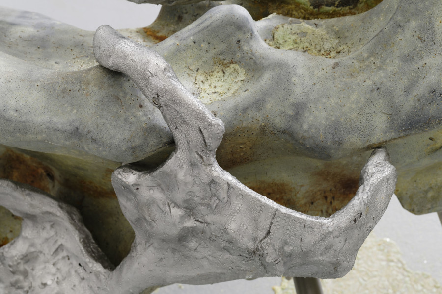 Exhibition view, Isabelle Andriessen, BUNK, CAN Centre d’art Neuchâtel, 2021. Photography: Aurélien Mole / all images copyright and courtesy of the artist and CAN Centre d’art Neuchâtel.