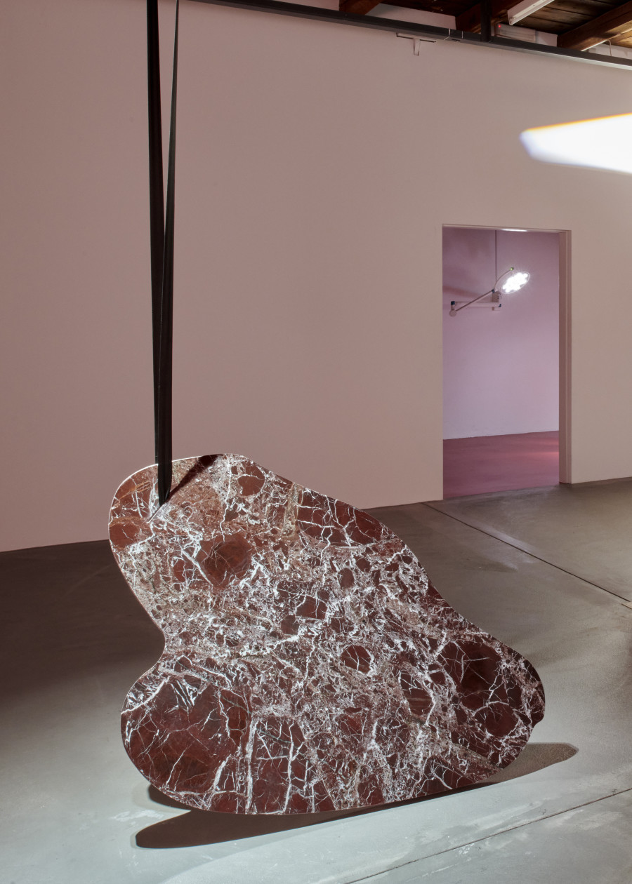 Exhibition view, Ceylan Öztrük, Matter of non, Kunsthalle Friart Fribourg, 2021, Courtesy of Kunsthalle Friart Fribourg