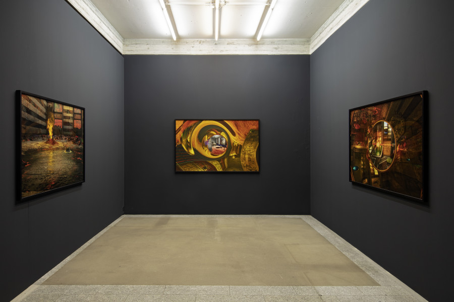 Alexander Hahn, Memory of Light – Light of Memory, Installation view Kunstmuseum St.Gallen, Photo: Stefan Rohner. © 2022, ProLitteris, Zürich