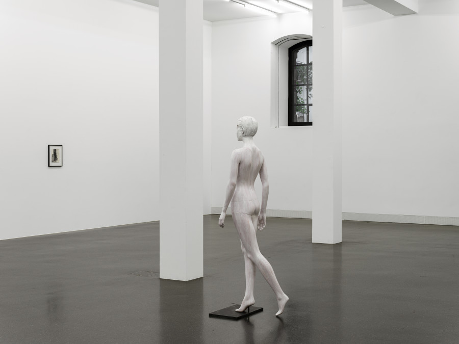 Installation view, Alvin Baltrop, Wade Guyton, Heimo Zobernig, Galerie Francesca Pia, Zurich, 2022. Photo: Cedric Mussano