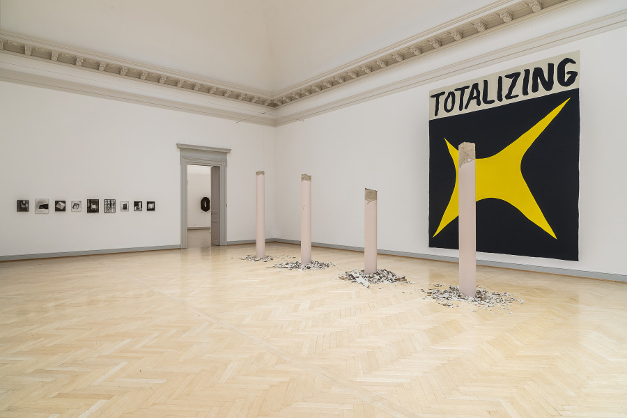 Heimspiel 2021, Installationsansicht, Kunstmuseum St.Gallen, Foto: Anna-Tina Eberhard