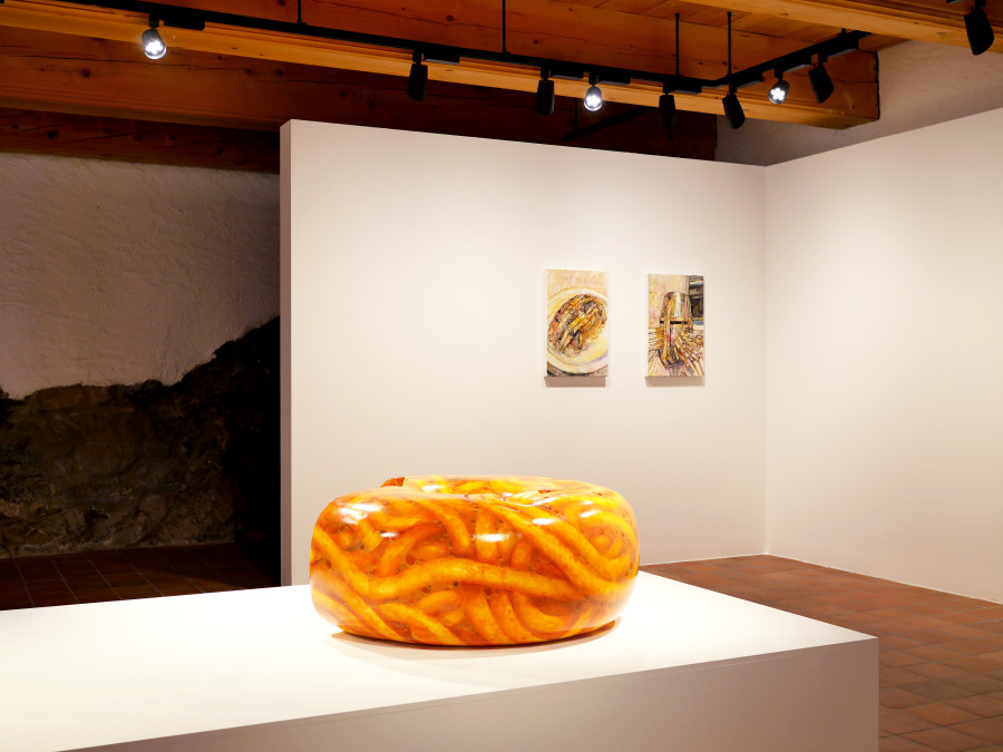Grégory Sugnaux, vue d’exposition. © Courtoisie de l’artiste, photo. Château de Gruyères