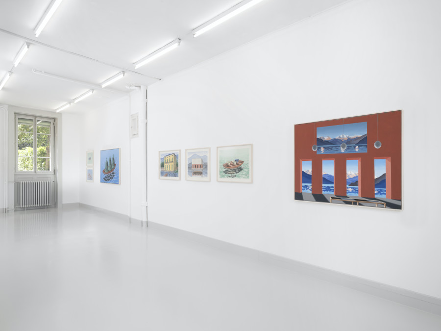 Thomas Huber, Galerie Skopia. © Julien Gremaud