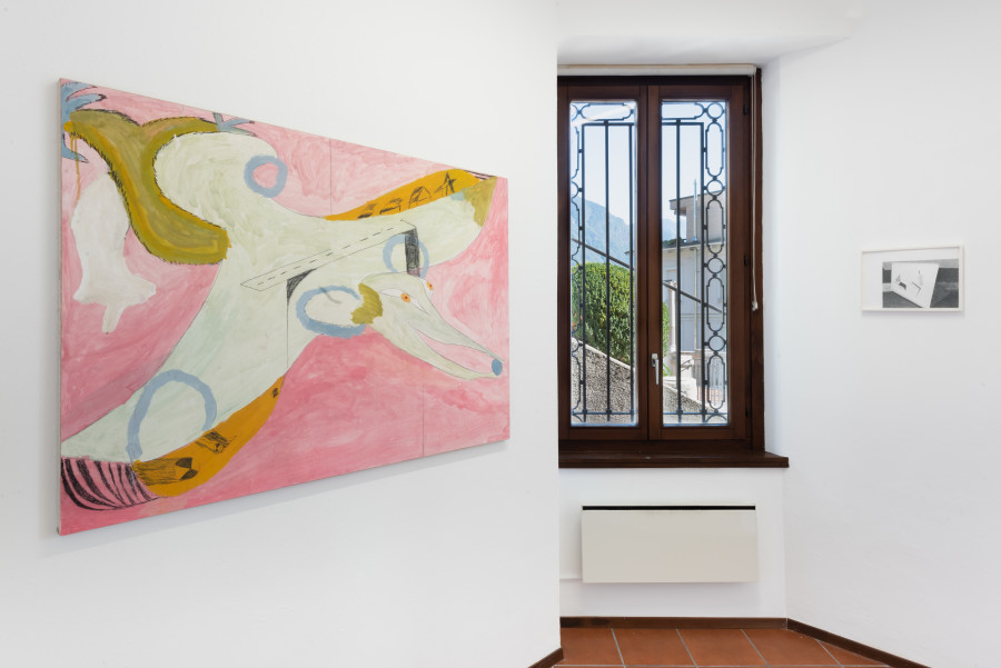 Ugo Gattini, Progetto per il nuovo viadotto, Tecnica mista su carta, 150x120cm , 2019. Eleonora Meier, Nothing deeper than skin, Matita su carta, 21x29.7cm, 2015.