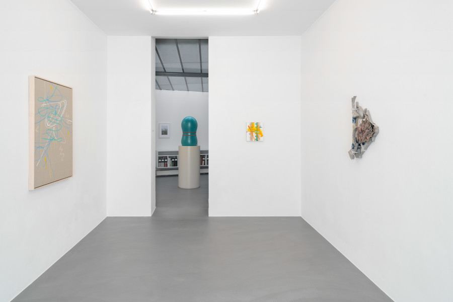 Installation view, WIRE, LINE & STRING, Mai 36 Galerie, 2022.
