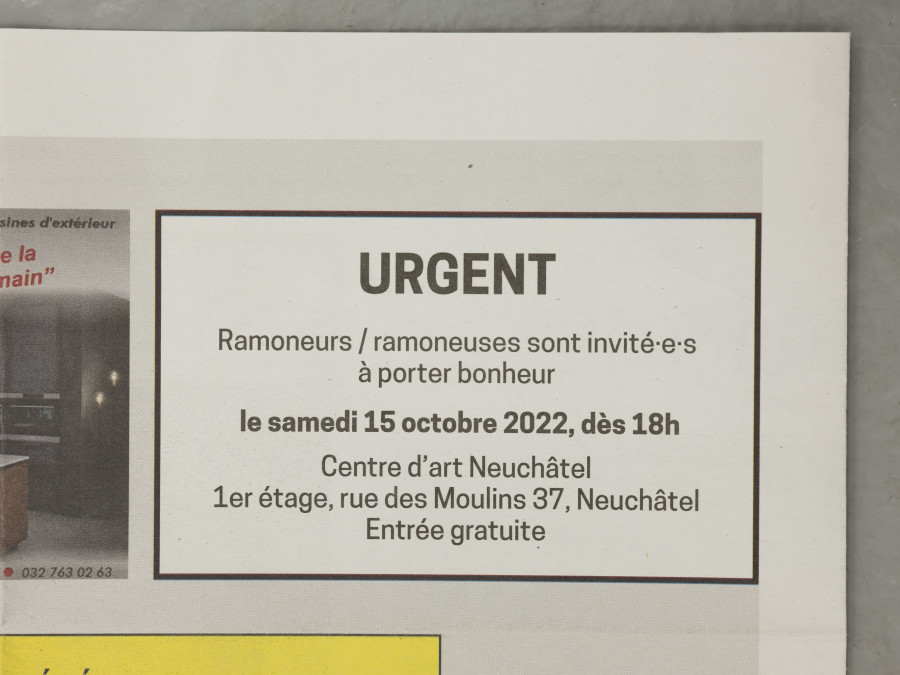 Caroline Bourrit, Charge Fantôme, Installation view, 2022, CAN Centre d’Art Neuchâtel,  Photo: S. Verdon