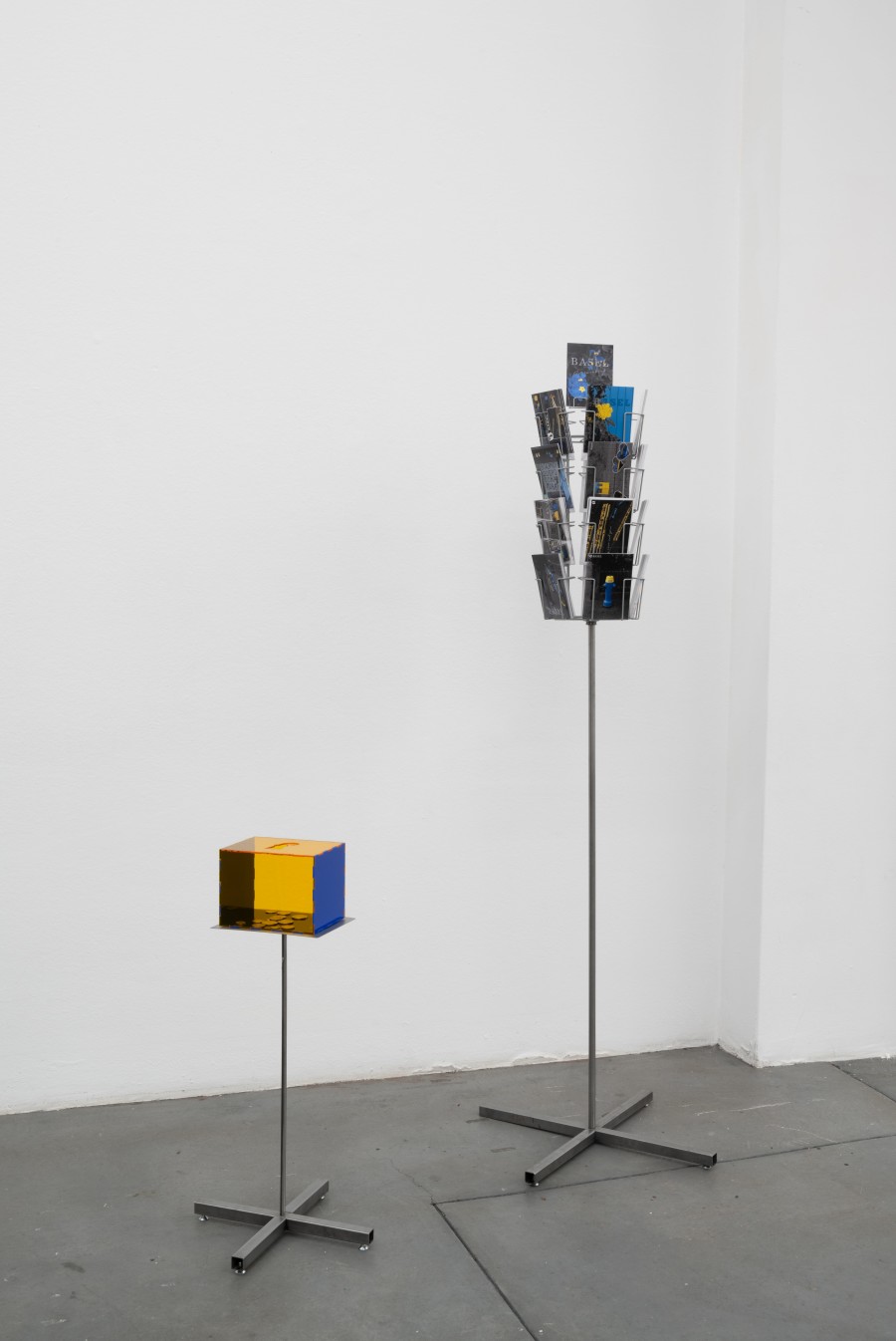 Alyona Grekova, Frequency illusion, 2022. Installation view Kunsthaus Baselland 2022. Photo: Finn Curry