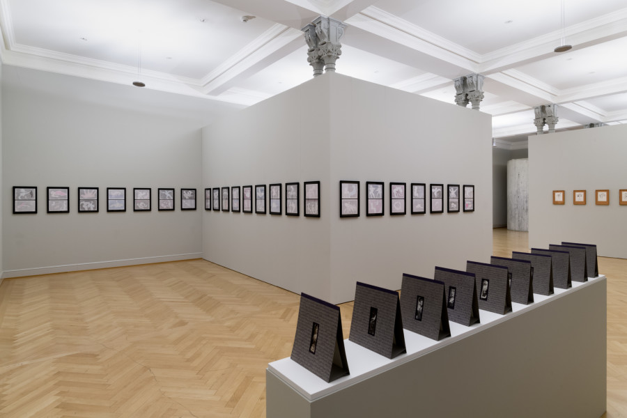 Geta Brătescu, Installationsansicht Kunstmuseum St.Gallen, Photo: Sebastian Stadler