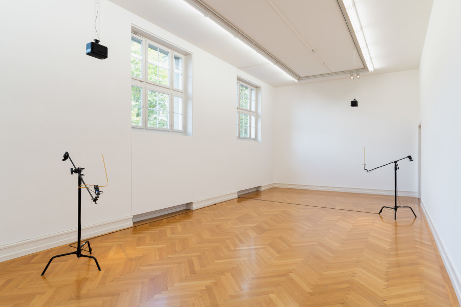 Exhibition view, Simnikiwe Buhlungu, *dissonated underings [hic!], after-happenings and khuayarings (sithi “ahhhh!”), Kunsthalle Bern, 2022 Photo: Gunnar Meier