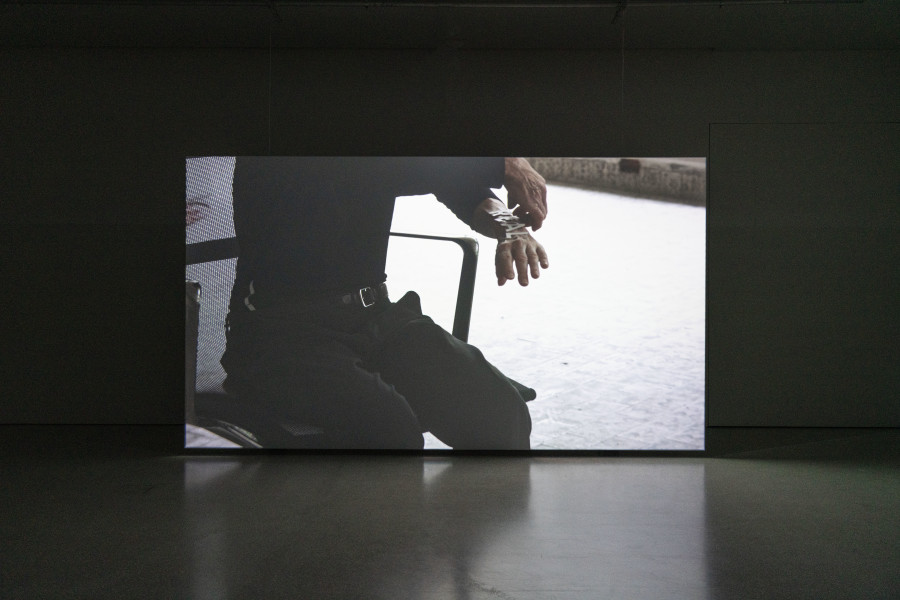 View of the exhibition Marie Cool Fabio Balducci. Dai campi all’elica at the Musée cantonal des Beaux-Arts de Lausanne, 2022. © Marie Cool Fabio Balducci. Photo: MCBA / Étienne Malapert