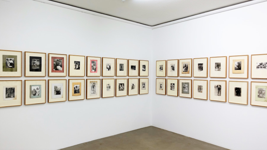 Installation view, Miroslav Tichy, 69 works, Galerie Nicola Von Senger, 2022.