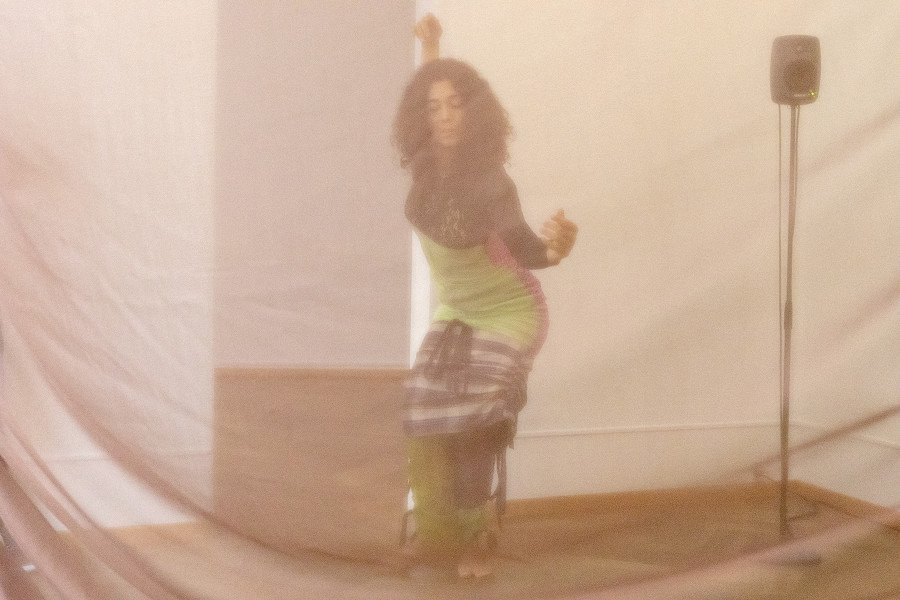 Performance ECHOES, Lara Dâmaso, 10 June 2022, Krone Couronne. Credit photos: © Guadelupe Ruiz