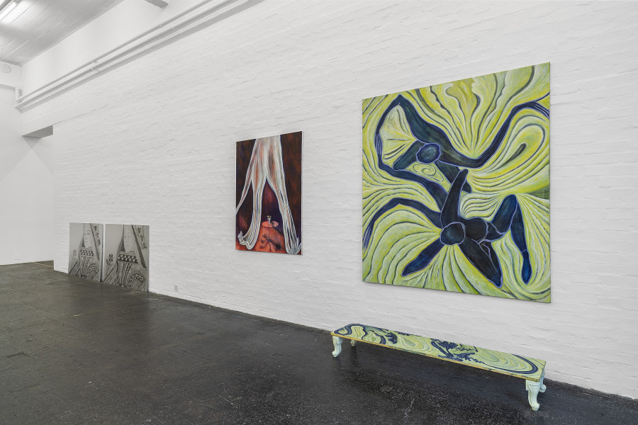 Exhibition view, Heimspiel, 2021-2022, Kunst Halle Sankt Gallen