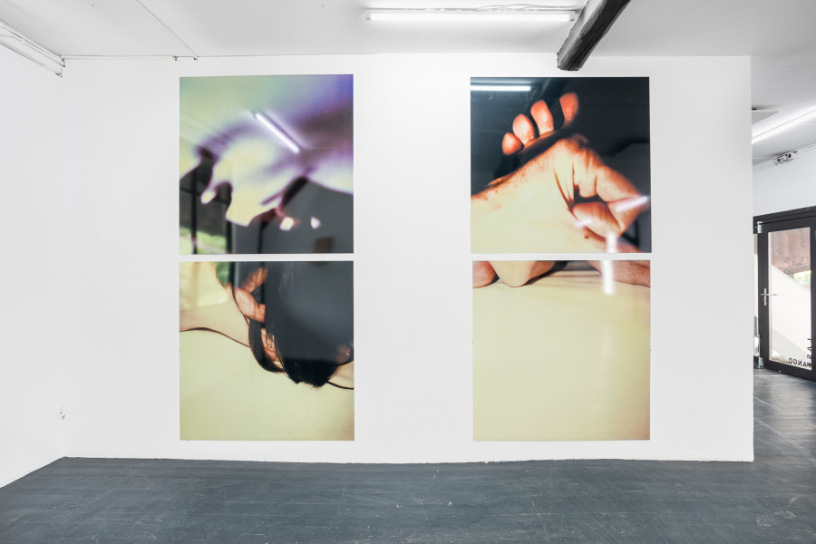 Hannah Villiger, Sculptural, 1996, 1995/97, C-print of a polaroid, mounted on aluminum, each 125 x 123 cm . Exhibition copy THE ESTATE OF HANNAH VILLIGER. Photo: Kilian Bannwart