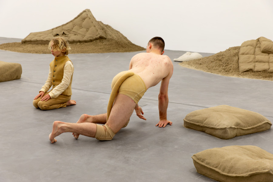 Installation view ‘OUTREMONDE: Dream Hunters – Théo Mercier, Luma Westbau, Zurich, 2022. Photos: Erwan Fichou