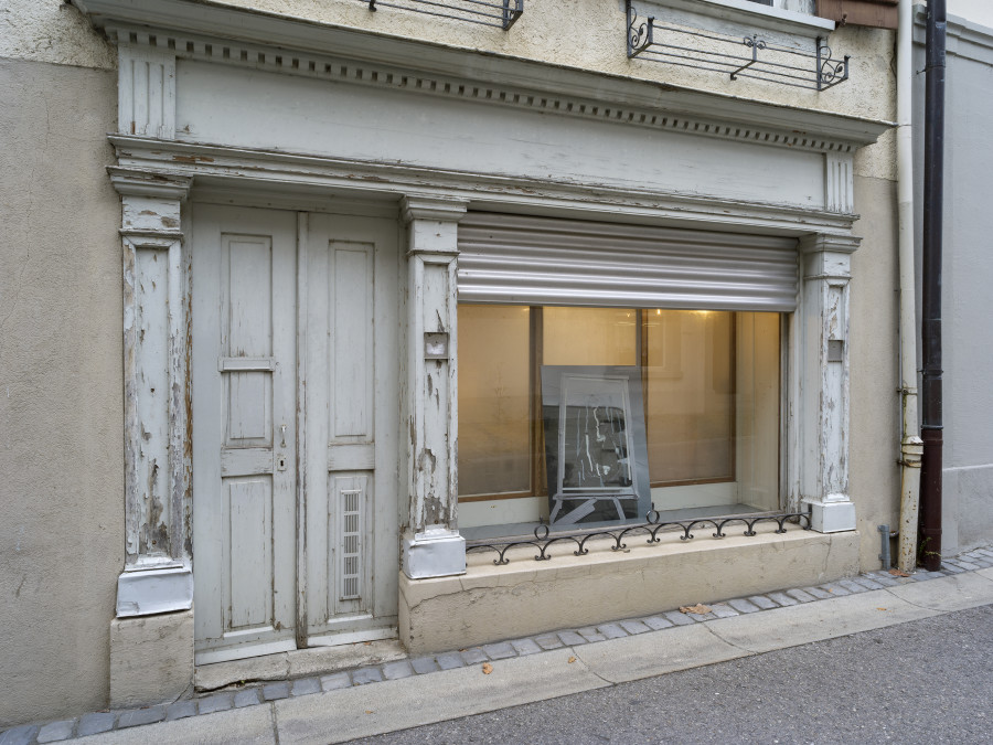 Inka Meißner, Ohne Titel, 2021, Laser Print on Alu Dibond / Photo: CE / Courtesy: the Artist and Kirchgasse Gallery