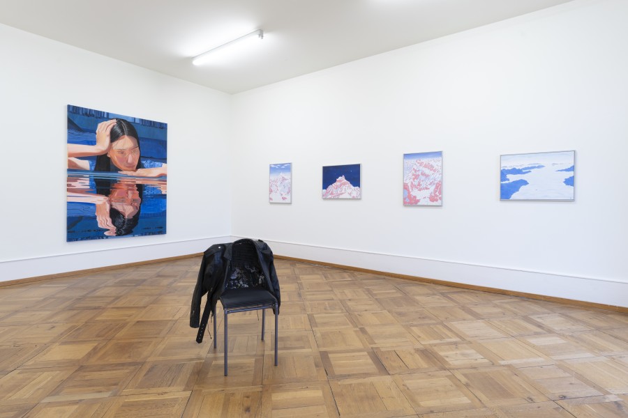 Exhibition view, Cantonale Berne Jura 2022, Kunsthaus Pasquart. Seline Burn / Hansueli Urwyler / Jonas Setter. Photo credit: Brigham Baker