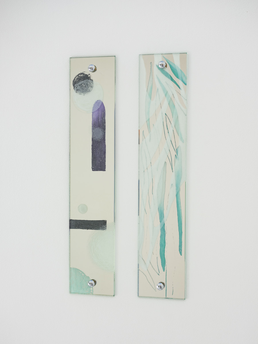 Zoé de Soumagnat, The water doubly sleep, installation view, 2022