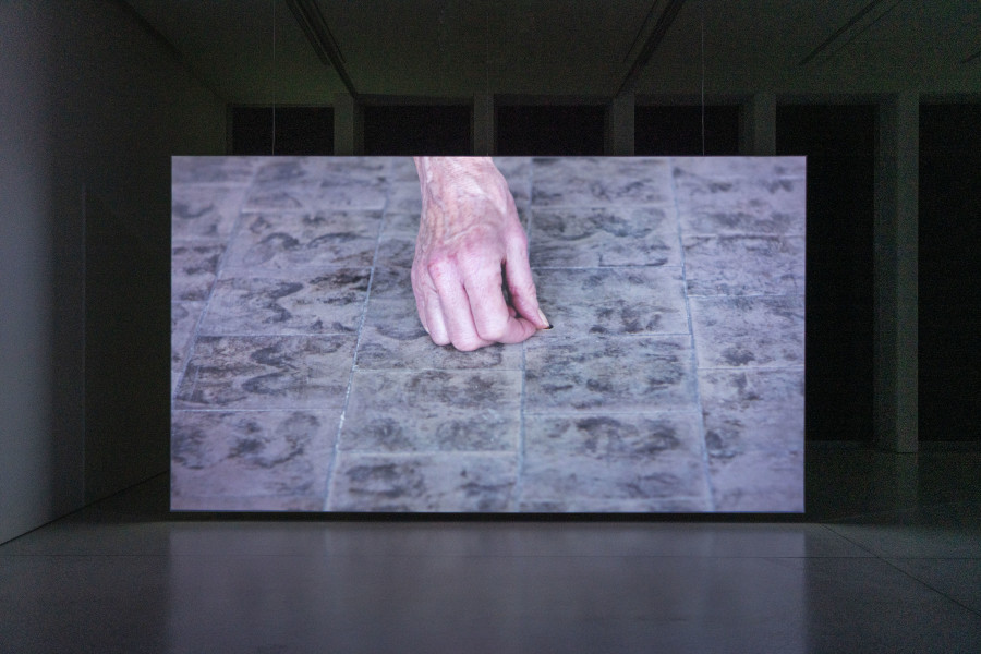 View of the exhibition Marie Cool Fabio Balducci. Dai campi all’elica at the Musée cantonal des Beaux-Arts de Lausanne, 2022. © Marie Cool Fabio Balducci. Photo: MCBA / Étienne Malapert