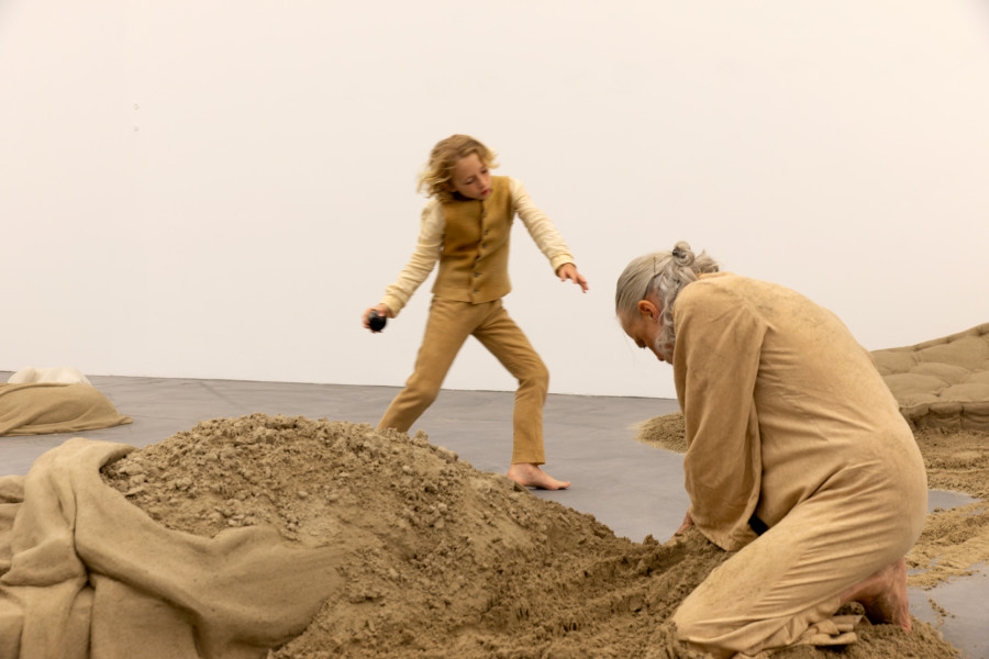 Installation view ‘OUTREMONDE: Dream Hunters – Théo Mercier, Luma Westbau, Zurich, 2022. Photos: Erwan Fichou