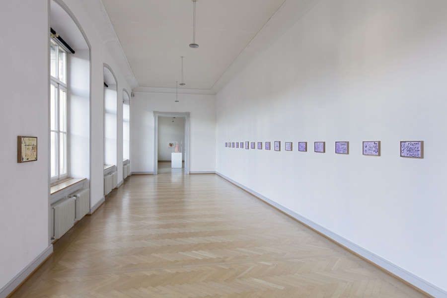 St. Andreas Slominski, Installation view, Kunstmuseum St.Gallen, Photo: Stefan Rohner, © Andreas Slominski