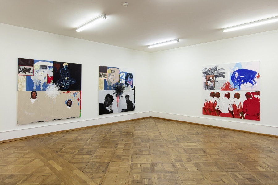 Kudzanai-Violet Hwami, exhibition view, Kunsthaus Centre d’art Pasquart 2022. Photos: Stefan Rohner. © Kudzanai-Violet Hwami. Courtesy the artist and Victoria Miro