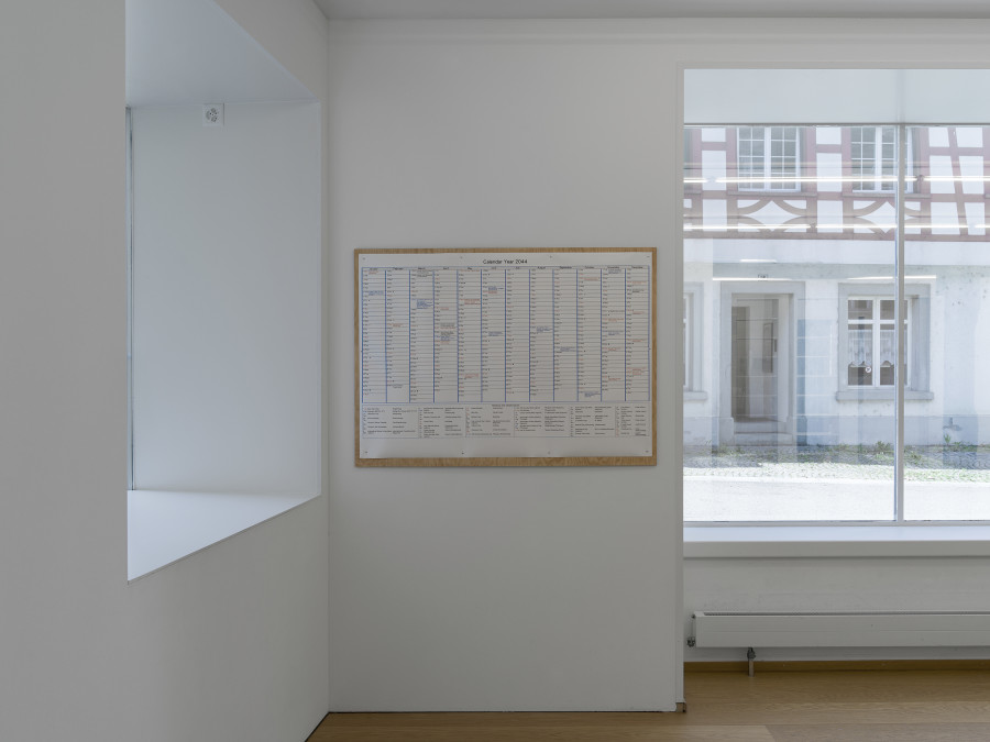 Philipp Simon, Installation view at Kirchgasse Gallery, 2022 / Photo: Cedric Mussano / Courtesy: the artist and Kirchgasse Gallery