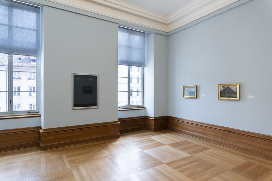 Bethan Huws, Word Vitrines, Installation Views, Kunst Museum Winterthur 2021, ©2021, Bethan Huws / ProLitteris, Zurich Photos: Reto Kaufmann