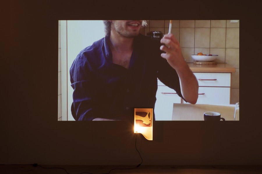 Exhibition view, Monika Emmanuelle Kazi – Handshake, sic! Elephanthouse, 2021. Photo credit: Andri Stadler