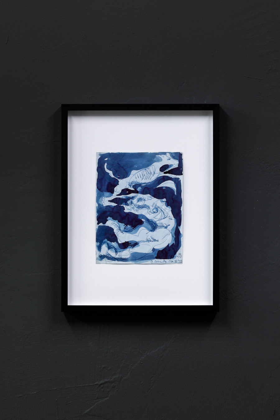 John Berger, O loose the dogs of love, 1961, ink on paper, 17.5 x 22.5 cm Photo: Kilian Bannwart