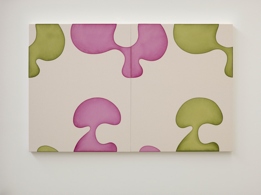 Installation View, Landon Metz: EUPHORIA at von Bartha, Basel, 6 March – 8 May 2021. Image courtesy the artist and von Bartha. Photo: Simon Schwyzer.