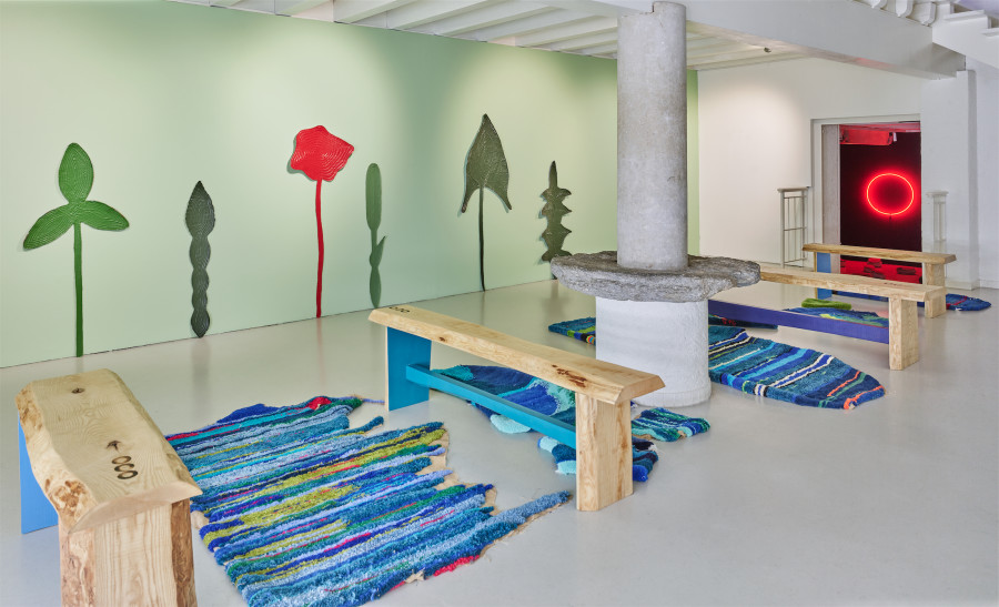 Exhibition view, Karim Forlin, Pétrichor, La Ferme de la Chapelle, 2022. Photo credit: Nicolas Delaroche Studio