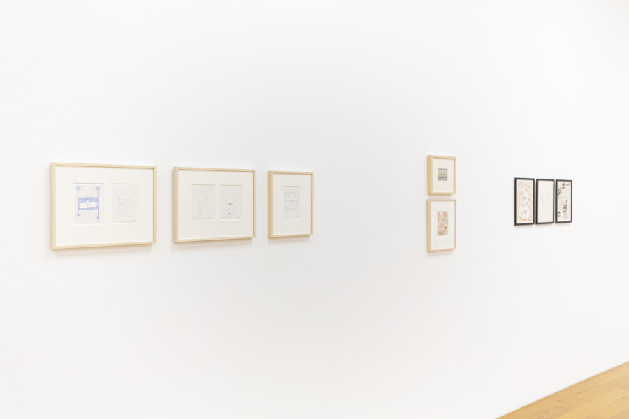 Exhibition view, Matthias Frick, Storing the Cold in Cold Countries for Hot Countries, Kunstmuseum Liechtenstein, 2022. Photo credit: Alicia Olmos Ochoa