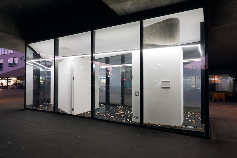Ishita Chakraborty, In Other Words, 2023. Installation view. VITRINE Basel. Photographer: Moritz Schermbach.