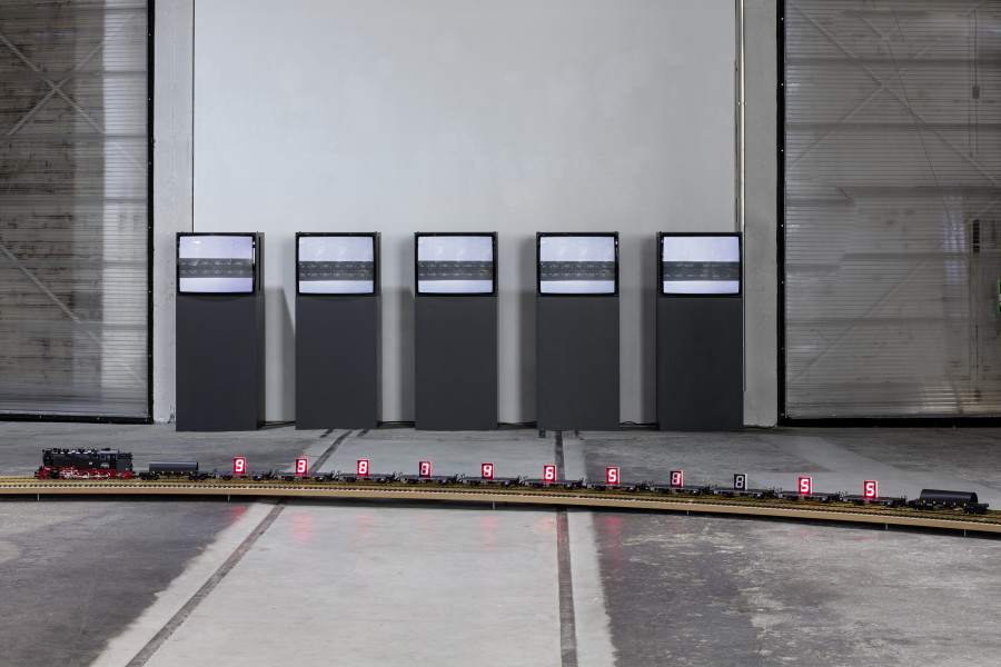 On On Kawara, Installation view Lokremise St.Galien, Photo: Stefan Rohner