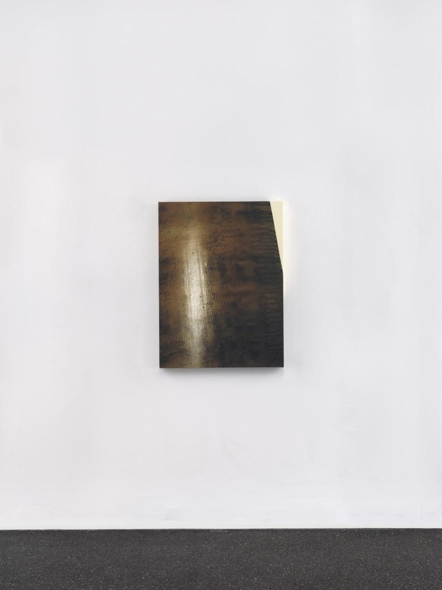 Wade Guyton, Untitled, 2020, Epson UltraChrome HDX inkjet on linen, 91.4 x 68.6 cm